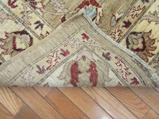 5′ x 8′ Afghan Handmade Sultanabad Design Oriental Rug – Beige
