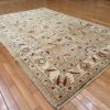 5′ x 8′ Afghan Handmade Sultanabad Design Oriental Rug – Beige