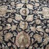 9′ x 12′ Handmade India Oriental Rug – Black & Burgundy
