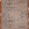 8′ x 10′ Beige Fine Hand-Knotted Indian Cologne Rug – Traditional Wool