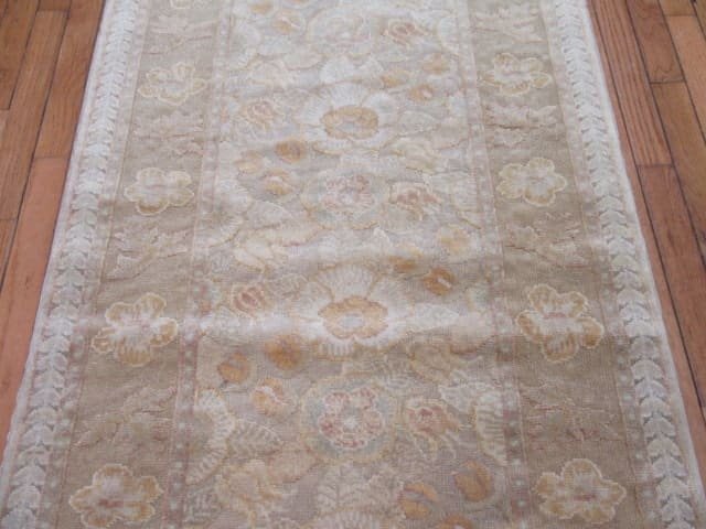 3′ x 7′ Turkish Karabaq Ivory Handmade Hall Runner Rug – Ivory - 2 3′ x 7′ Turkish Karabaq Ivory Handmade Hall Runner Rug – Ivory