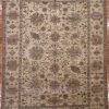 9′ x 12′ Beige Fine Hand-Knotted Egyptian Sultanabad Rug – Traditional Wool