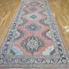 5′ x 13′ Vintage Turkish Anatolian Rug – Terracotta