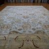 14′ x 15′ Beige Fine Hand-Knotted Egyptian Sultanabad Rug – Traditional Wool