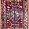 6′ x 8′ Red Fine Hand-Knotted Pakistan Kazak Rug – Traditional Wool
