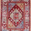 6′ x 8′ Red Fine Hand-Knotted Turkish Oushak Rug – Traditional Wool 6′ x 8′ Red Fine Hand-Knotted Turkish Oushak Rug – Traditional Wool