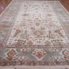11′ x 15′ Vintage Turkish Oushak Rug – Ivory