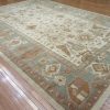 11′ x 15′ Vintage Turkish Oushak Rug – Ivory
