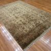 6′ x 9′ Room Size Handmade Oriental Rug – Ivory & Brown - 5 6′ x 9′ Room Size Handmade Oriental Rug – Ivory & Brown