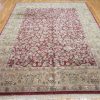8′ x 10′ Indian Red Oriental Rug Traditional Wool