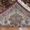 8′ x 10′ Indian Brown Oriental Rug Traditional Wool
