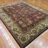8′ x 10′ Indian Brown Oriental Rug Traditional Wool