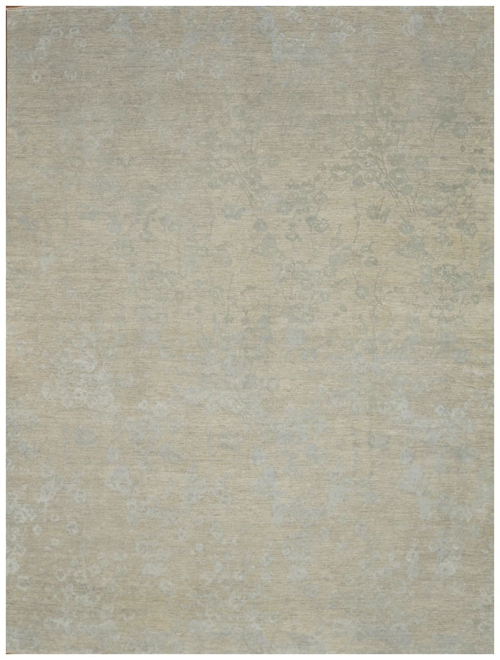 10′ x 14′ Beige Fine Hand-Knotted Contemporary Pakistan Oriental Rug – Modern Wool