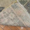 4′ x 13′ Vintage Turkish Oushak Beige Tribal Runner Wool