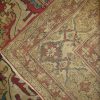 7′ x 9′ Antique Muted Sage and Terracotta Hand-Knotted Persian Lavar Kerman Rug – Investment Grade Wool
