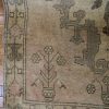 4′ x 13′ Beige Fine Hand-Knotted Vintage Turkish Oushak Runner – Traditional Wool