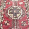 5′ x 12′ Vintage Turkish Oushak Red Tribal Rug Hand Knotted Wool