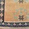 3′ x 10′ Turkish Gold Blue Transitional Runner Hand Knotted Wool