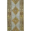 3′ x 11′ Gray Fine Hand-Knotted Turkish Anatolian Runner Rug – Traditional Wool