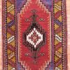 4′ x 7′ Red Fine Hand-Knotted Turkish Oushak Rug – Traditional Wool
