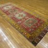 5′ x 11′ Turkish Oushak Red Vintage Rug Transitional Wool