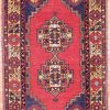 4′ x 6′ Red Fine Hand-Knotted Turkish Oushak Rug – Traditional Wool