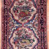 4′ x 6′ Blue Fine Hand-Knotted Persian Bakhtiari Rug – Traditional Wool