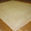 12′ x 16′ Antique Turkish Oushak Rug Ivory Large
