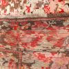 5′ x 7′ Deep Espresso and Cochineal Rose Hand-Knotted Antique Caucasian Karabagh Vase Prayer Rug – Collector’s Wool