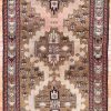 4′ x 7′ Taupe Fine Hand-Knotted Caucasian Kazak Rug – Traditional Wool