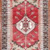 5′ x 7′ Red Fine Hand-Knotted Turkish Anatolian Rug – Traditional Wool