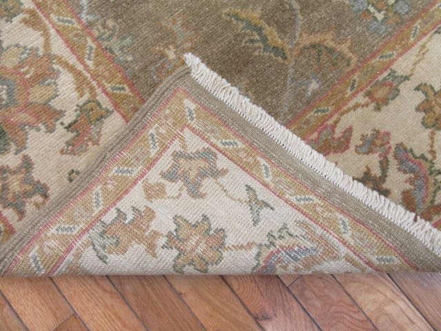 5′ x 9′ Turkey Oushack Green Oriental Rug Traditional Wool