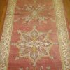 3′ x 11′ Turkish Melon Vintage Rug Transitional Wool