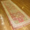 3′ x 11′ Turkish Melon Vintage Rug Transitional Wool