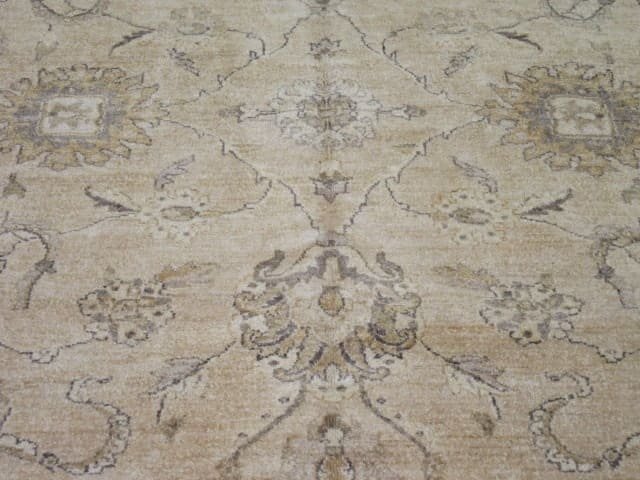 8′ x 10′ Pakistani Beige New Oriental Rug Transitional Wool