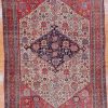 9′ x 14′ Ivory Fine Hand-Knotted Antique Persian Bidjar Rug – Traditional Wool