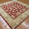 8′ x 9′ Pakistani Red New Oriental Rug Transitional Wool