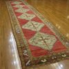 5′ x 21′ Turkish Red Vintage Runner Rug Transitional Wool