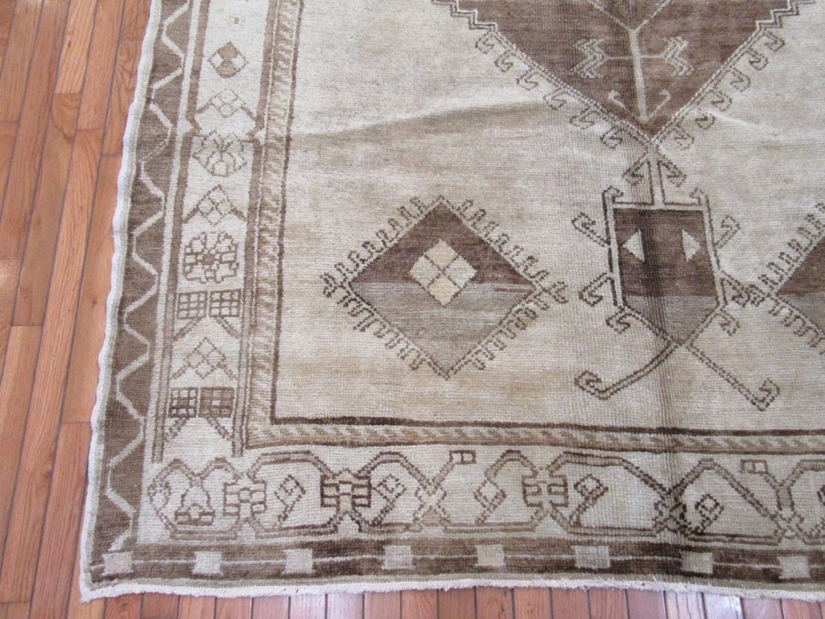 6′ x 15′ Turkish Gray Vintage Runner Rug Tribal Transitional Wool - 2 6′ x 15′ Turkish Gray Vintage Runner Rug Tribal Transitional Wool