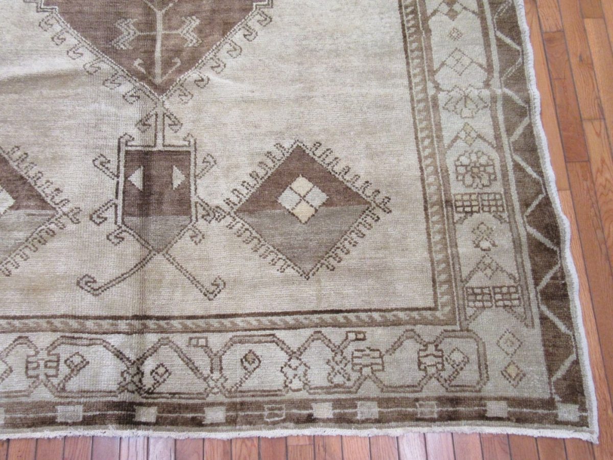 6′ x 15′ Turkish Gray Vintage Runner Rug Tribal Transitional Wool - 3 6′ x 15′ Turkish Gray Vintage Runner Rug Tribal Transitional Wool