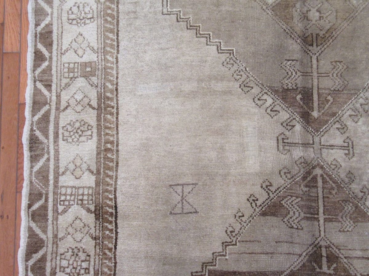 6′ x 15′ Turkish Gray Vintage Runner Rug Tribal Transitional Wool - 5 6′ x 15′ Turkish Gray Vintage Runner Rug Tribal Transitional Wool