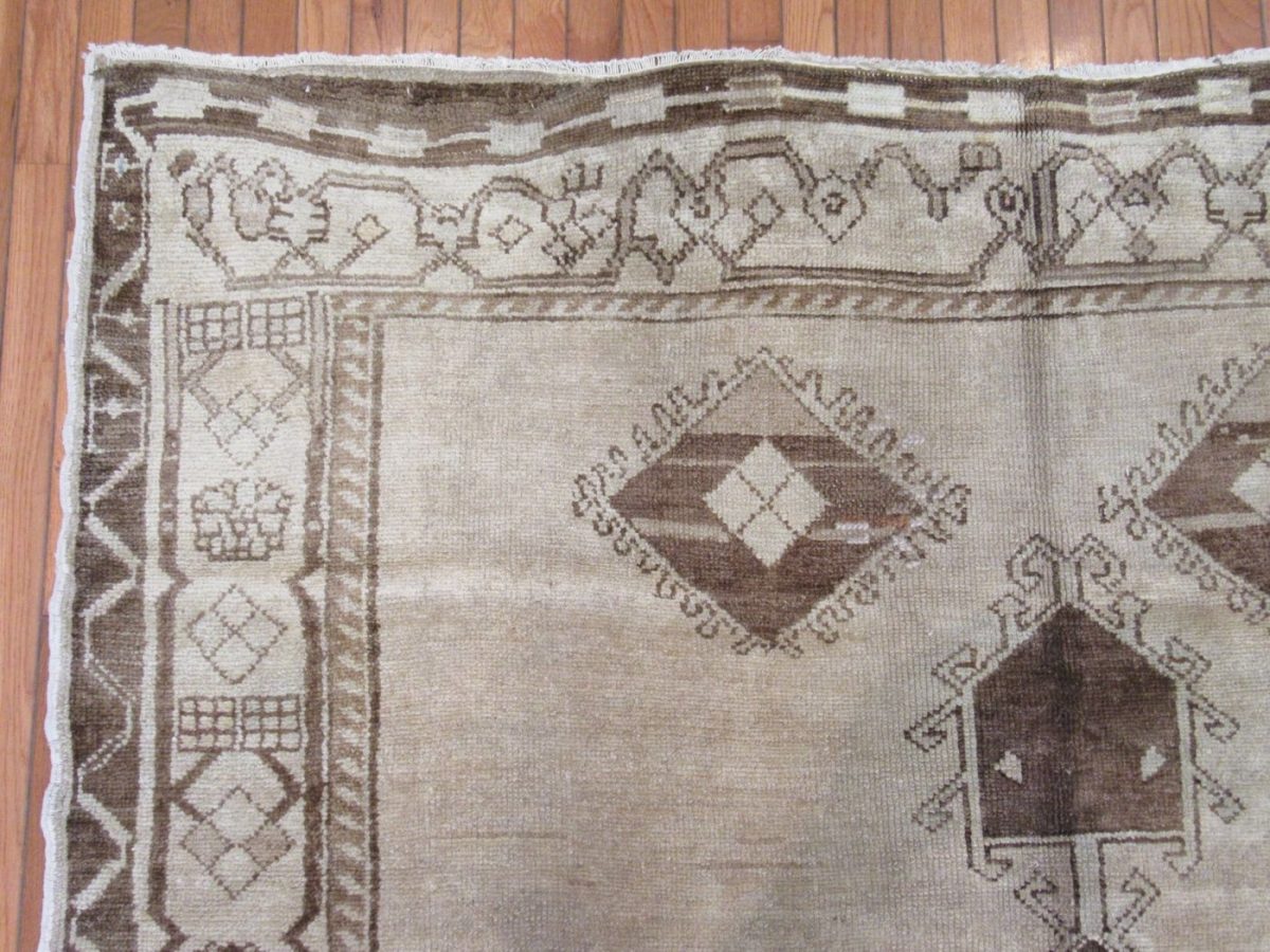 6′ x 15′ Turkish Gray Vintage Runner Rug Tribal Transitional Wool - 8 6′ x 15′ Turkish Gray Vintage Runner Rug Tribal Transitional Wool