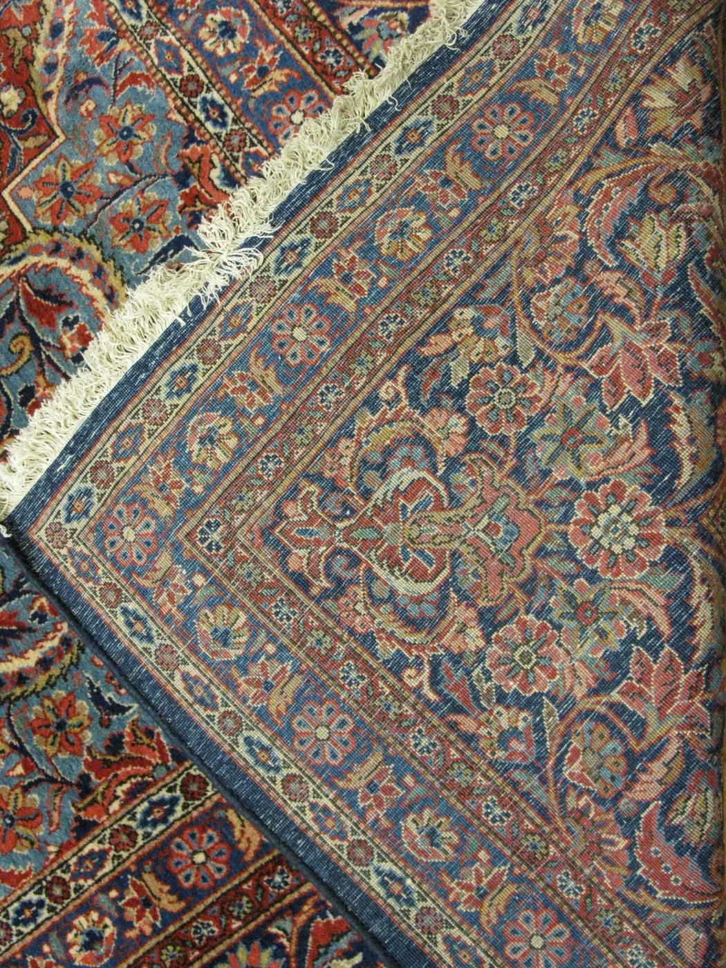 10′ x 18′ Persian Red Antique Kashan Rug Traditional Wool