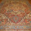 9′ x 13′ Persian Rust Antique Serapi Rug Traditional Wool