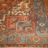 9′ x 13′ Persian Rust Antique Serapi Rug Traditional Wool