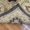 8′ x 11′ Black Fine Hand-Knotted Pakistani Oriental Rug – Transitional Wool