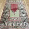 4′ x 7′ Red Fine Hand-Knotted Turkish Rug – Traditional Wool