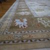 13′ x 16′ Beige Fine Hand-Knotted Turkish Oushak Rug – Traditional Wool