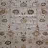 13′ x 16′ Beige Fine Hand-Knotted Turkish Oushak Rug – Traditional Wool