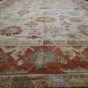 9′ x 25′ Beige Fine Hand-Knotted Turkish Oushak Runner Rug – Vintage Wool